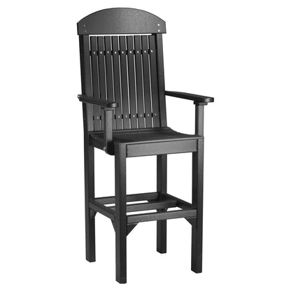 Luxcraft Classic Poly Bar Height Arm Chair