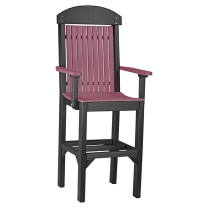 Luxcraft Classic Poly Bar Height Arm Chair