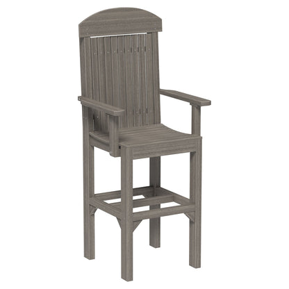 Luxcraft Classic Poly Bar Height Arm Chair