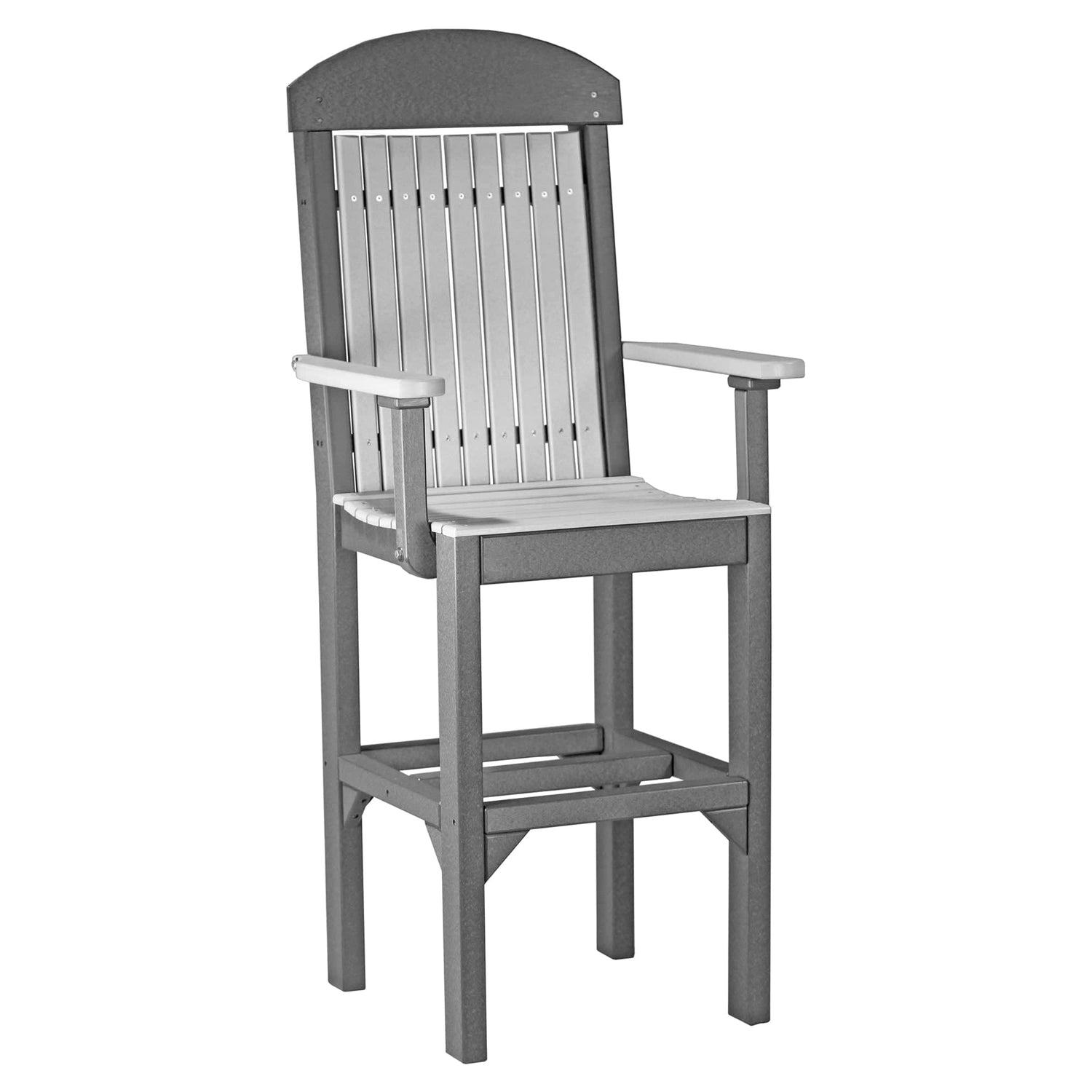 Luxcraft Classic Poly Bar Height Arm Chair