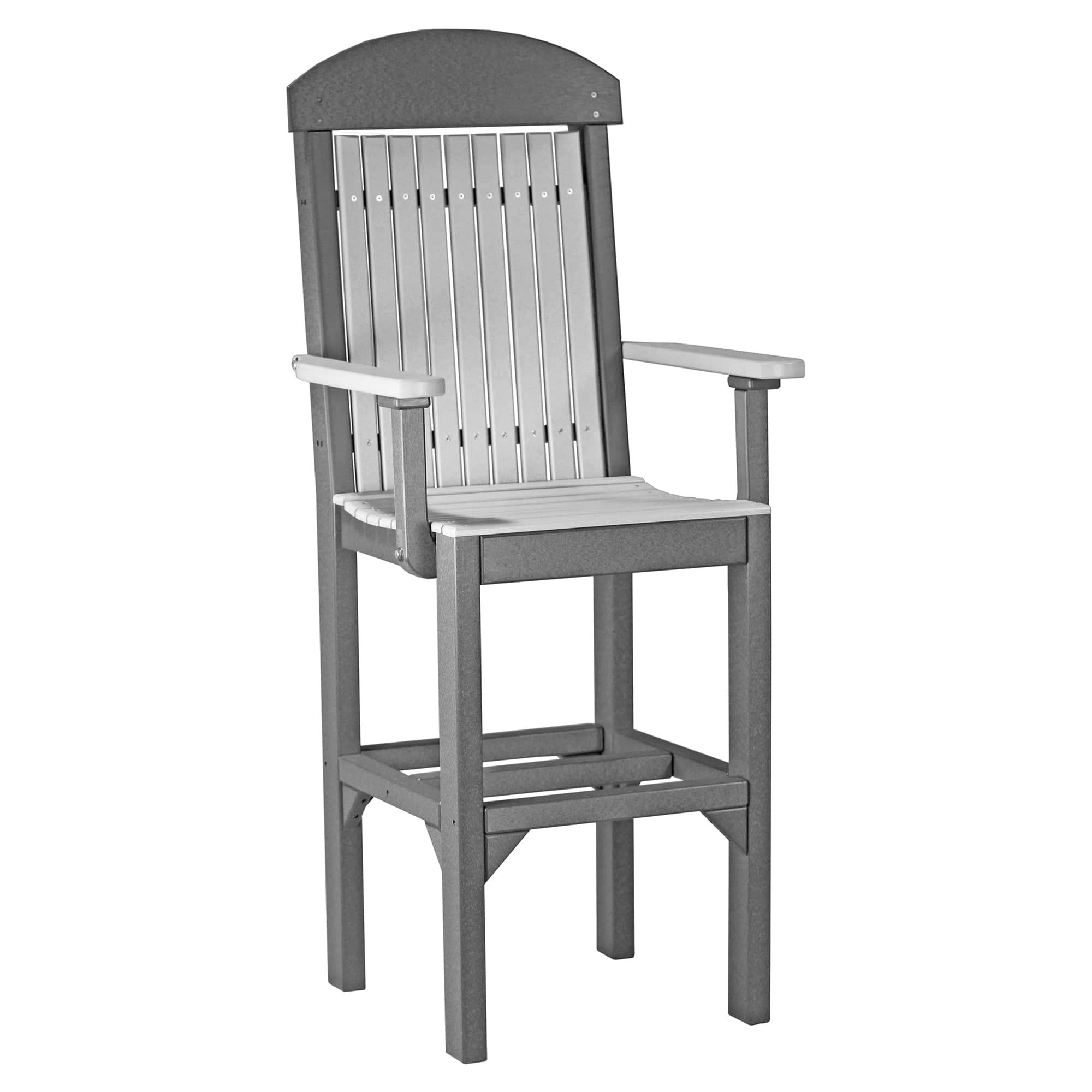 Luxcraft Classic Poly Bar Height Arm Chair