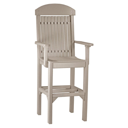 Luxcraft Classic Poly Bar Height Arm Chair