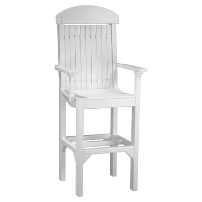 Luxcraft Classic Poly Bar Height Arm Chair