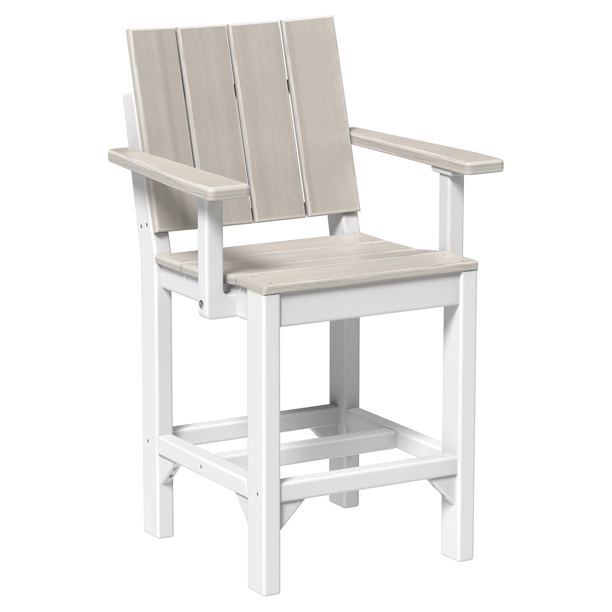 Luxcraft Poly Composite Urban Counter Arm Chair