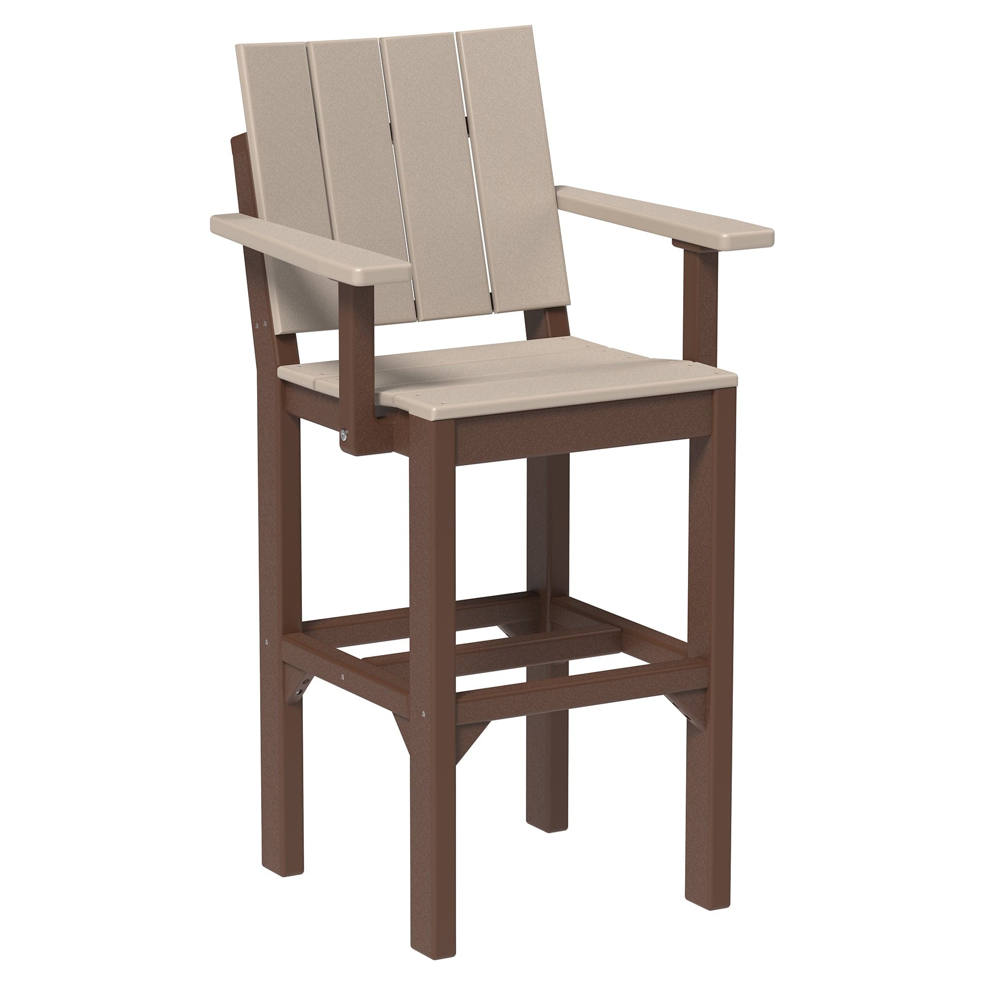 Luxcraft Poly Composite Urban Bar Arm Chair
