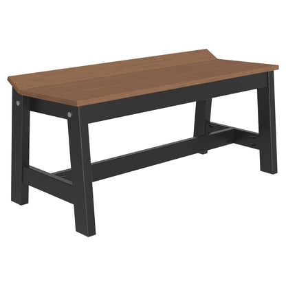 Luxcraft Poly Lumber Cafe Dining Bench