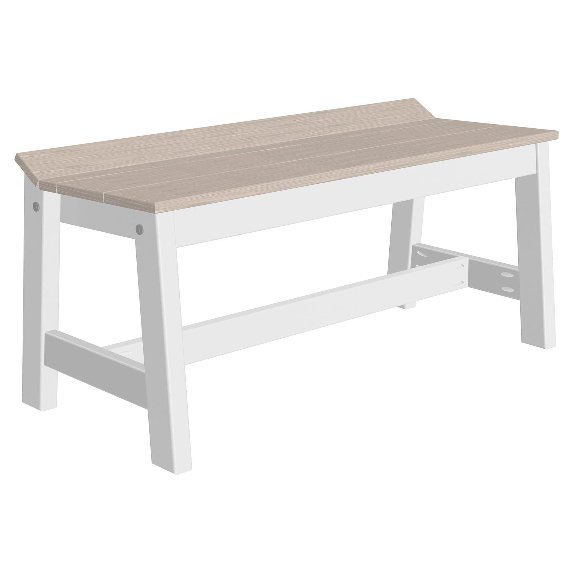 Luxcraft Poly Lumber Cafe Dining Bench