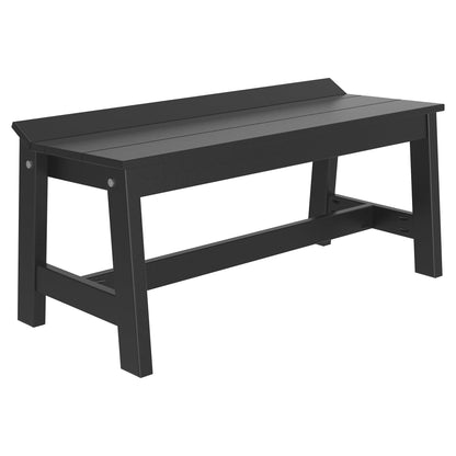 Luxcraft Poly Lumber Cafe Dining Bench