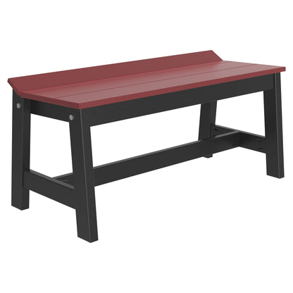 Luxcraft Poly Lumber Cafe Dining Bench
