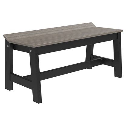 Luxcraft Poly Lumber Cafe Dining Bench