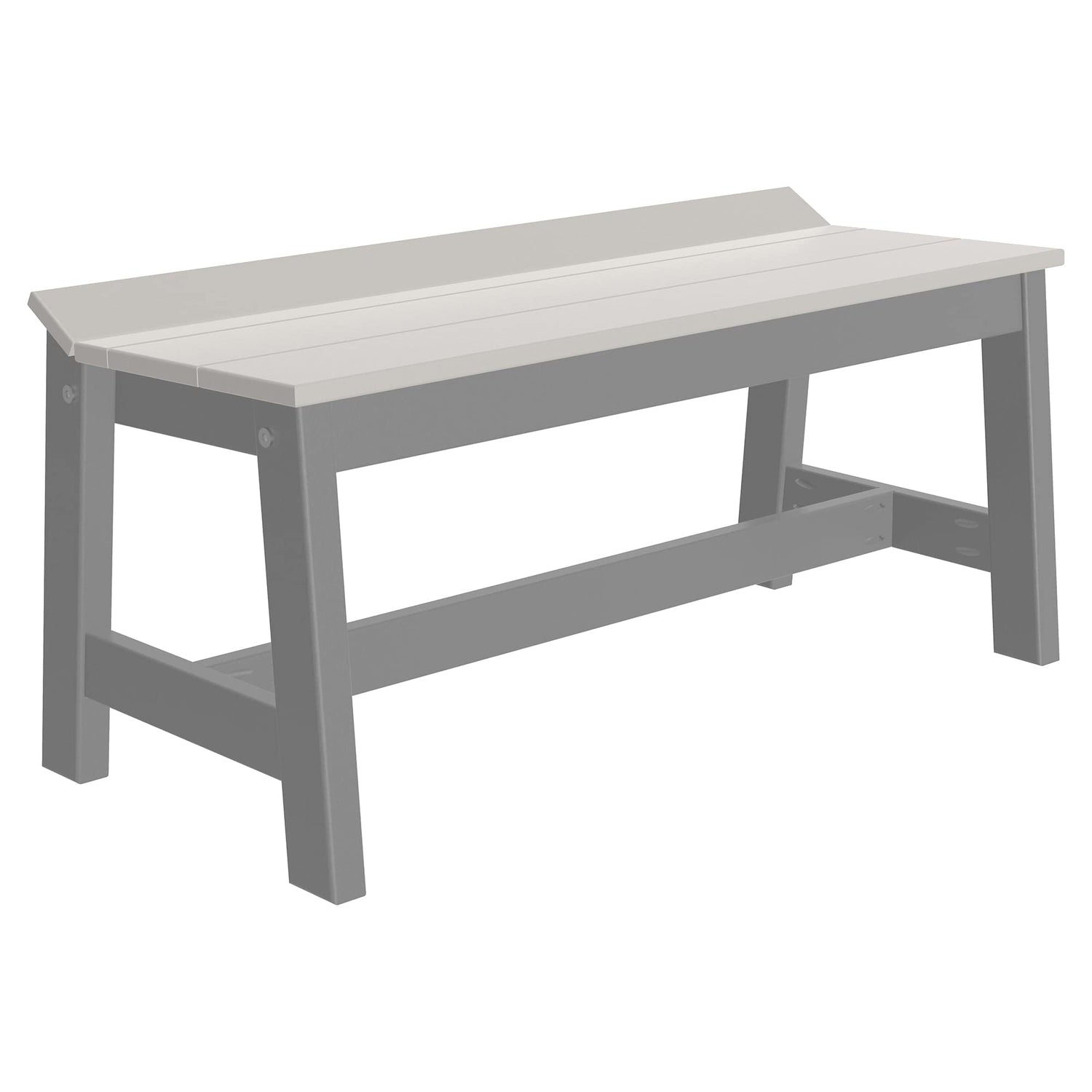 Luxcraft Poly Lumber Cafe Dining Bench