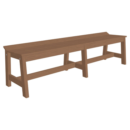 Luxcraft Poly Lumber Cafe Dining Bench