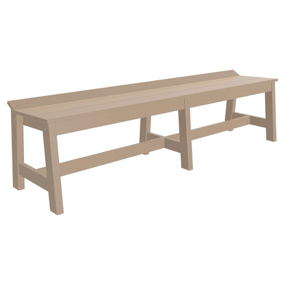 Luxcraft Poly Lumber Cafe Dining Bench