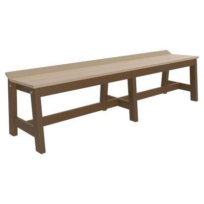 Luxcraft Poly Lumber Cafe Dining Bench