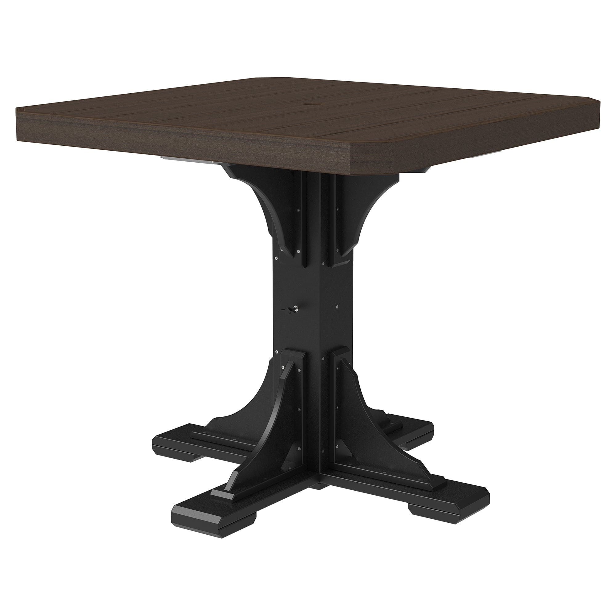 Luxcraft Poly Lumber Square Counter Height Dining Table
