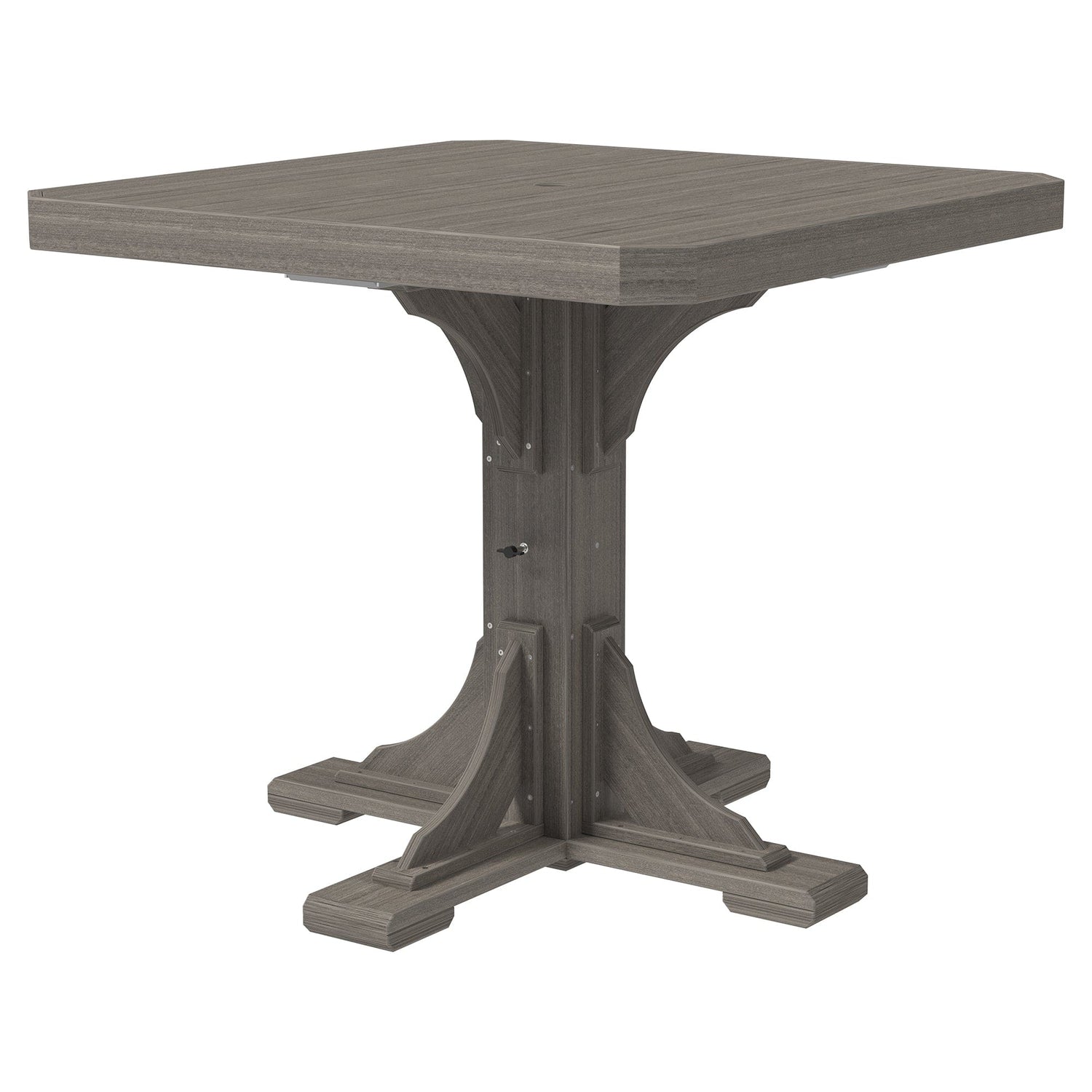 Luxcraft Poly Lumber Square Counter Height Dining Table