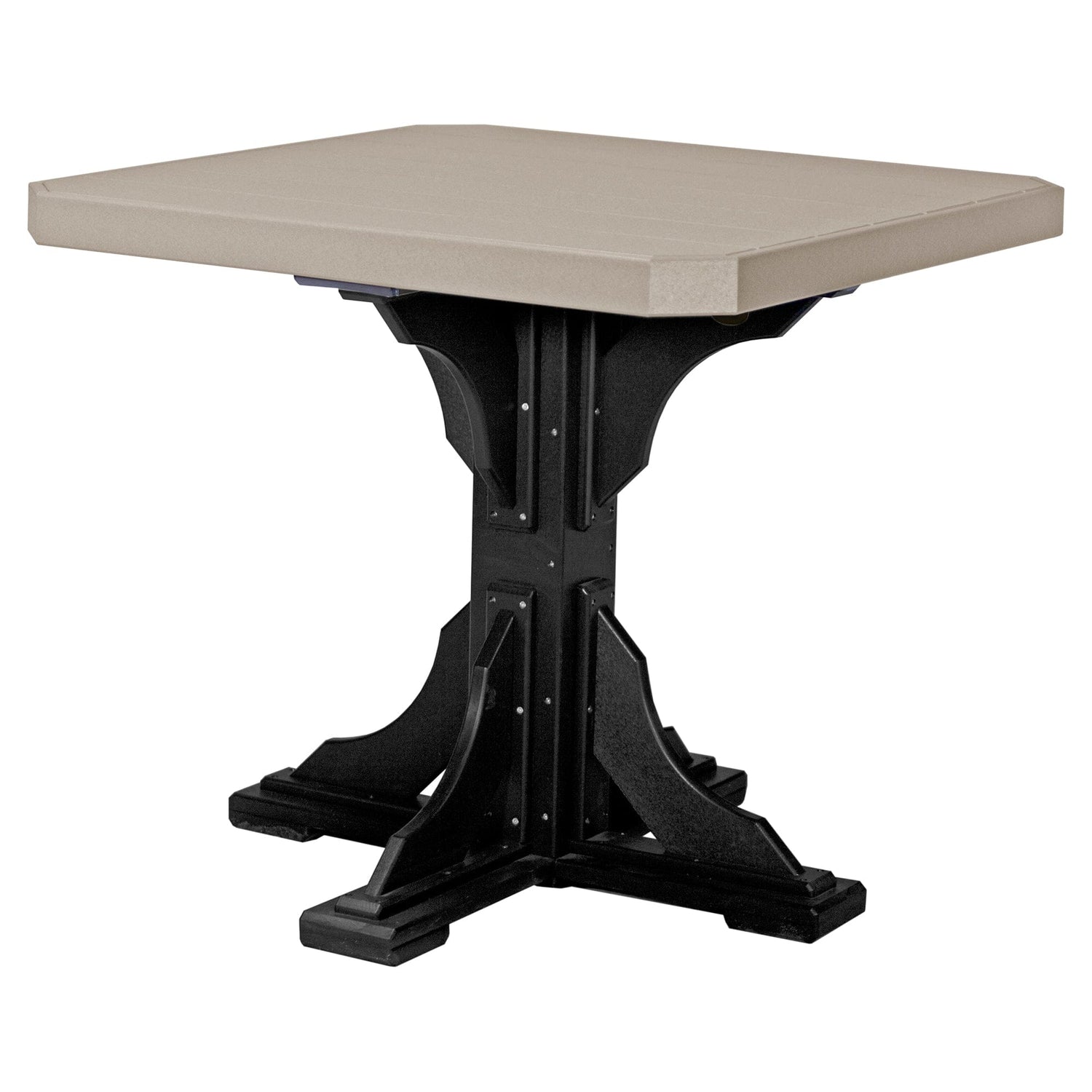 Luxcraft Poly Lumber Square Counter Height Dining Table
