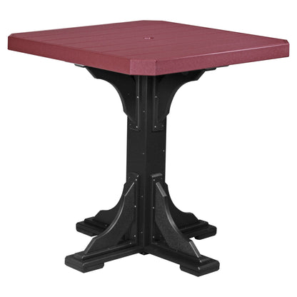 Luxcraft Poly Composite Square Bar Table