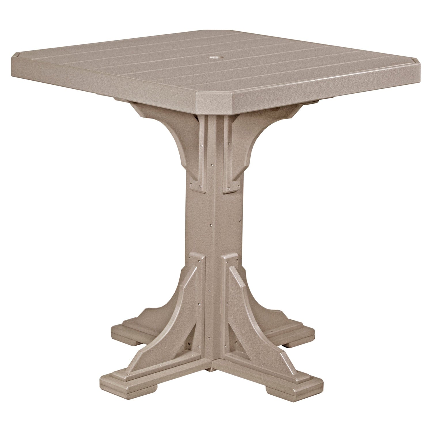 Luxcraft Poly Composite Square Bar Table