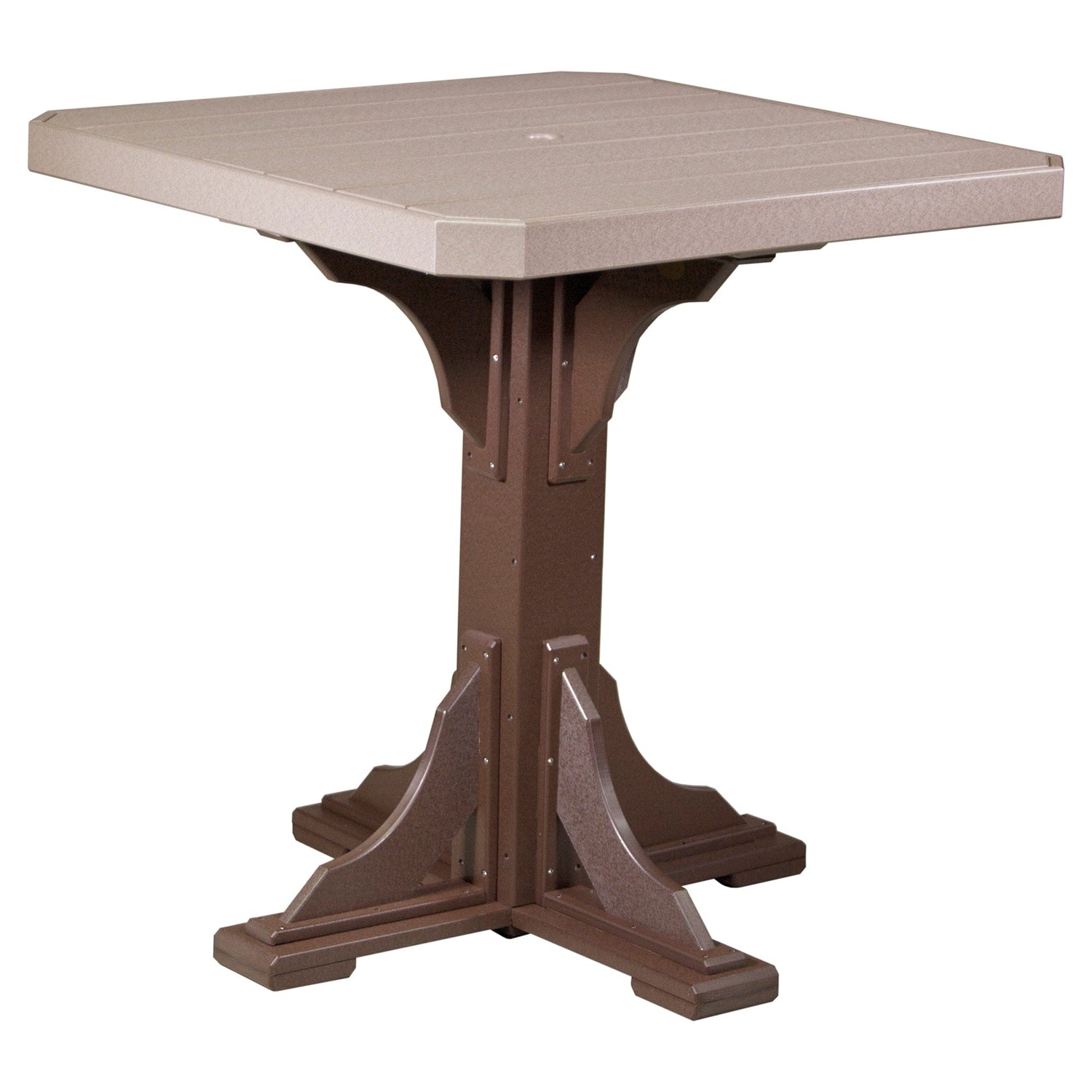 Luxcraft Poly Composite Square Bar Table