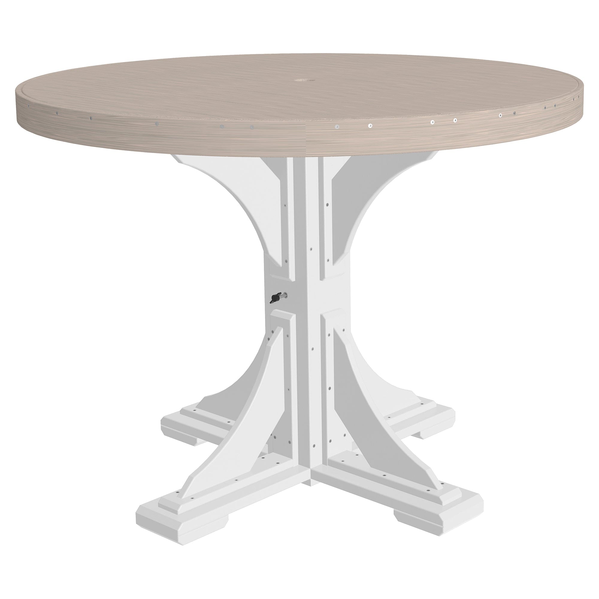 Luxcraft Poly Composite Round Outdoor Counter Table