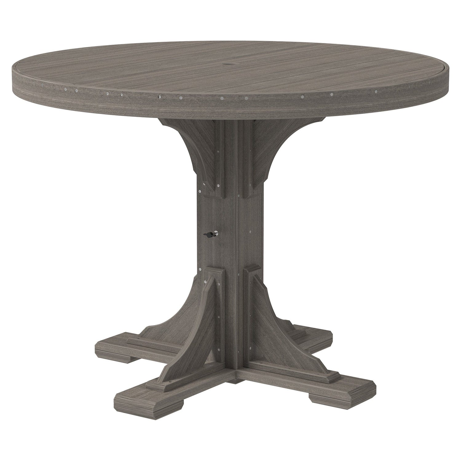 Luxcraft Poly Composite Round Outdoor Counter Table