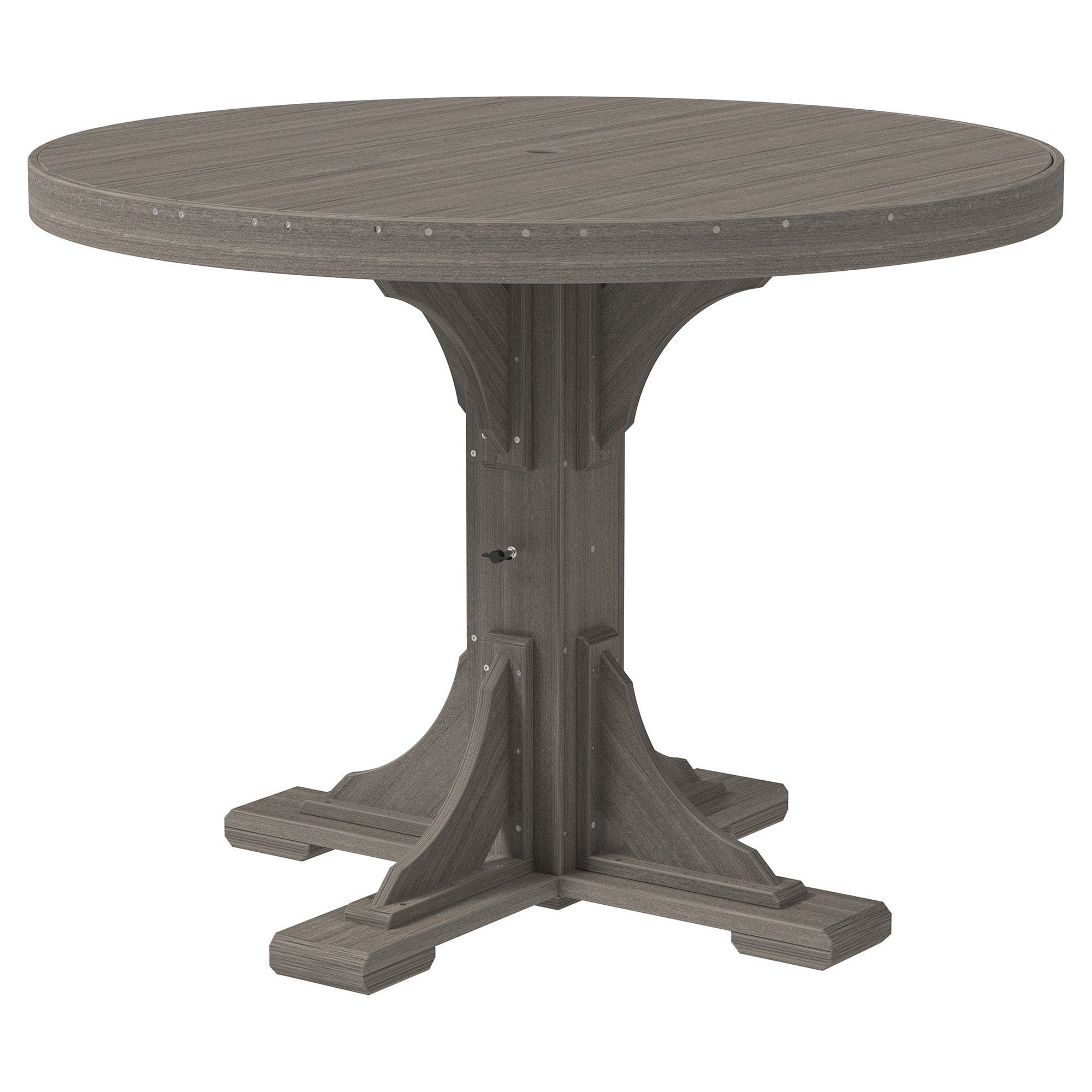 Luxcraft Poly Composite Round Outdoor Counter Table