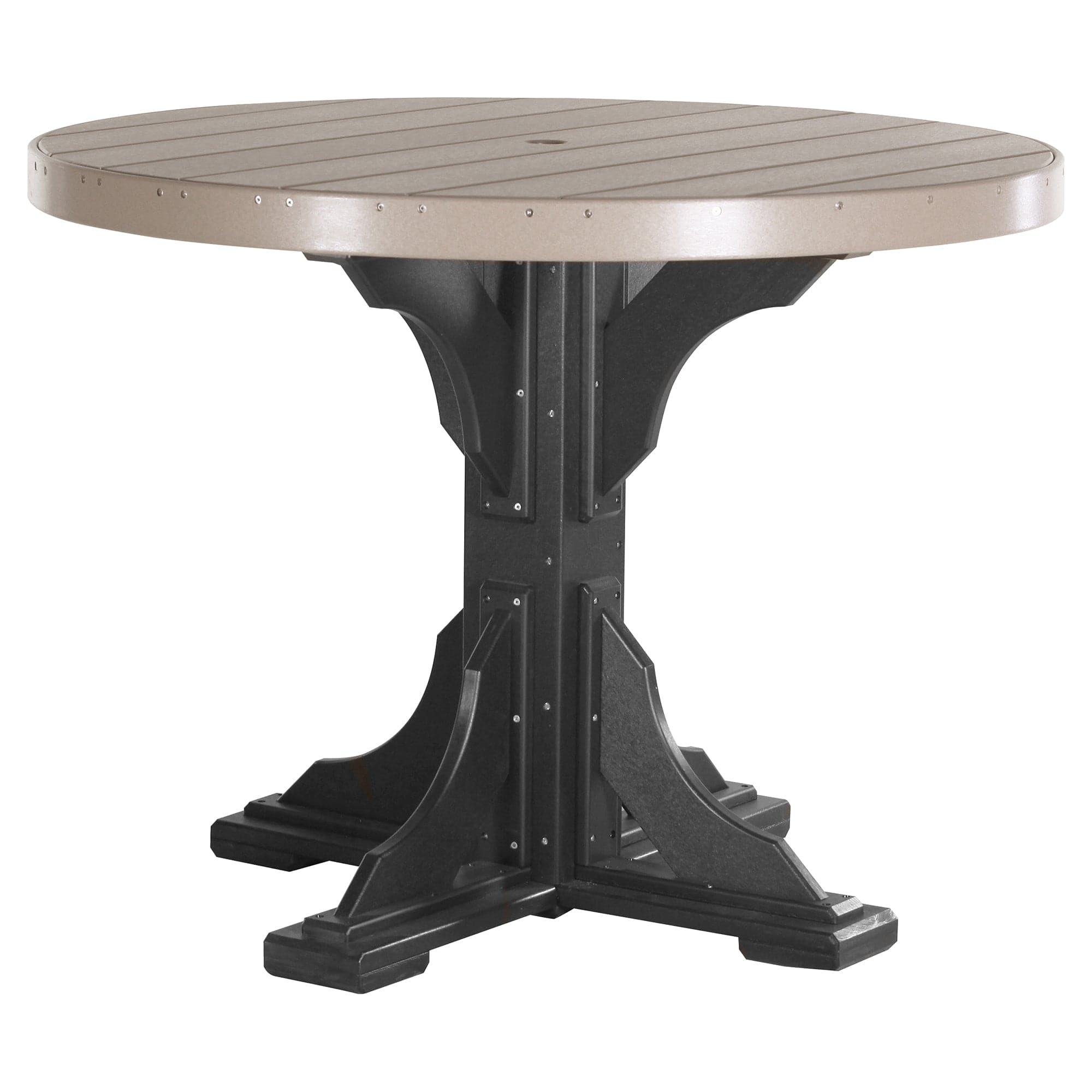 Luxcraft Poly Composite Round Outdoor Counter Table