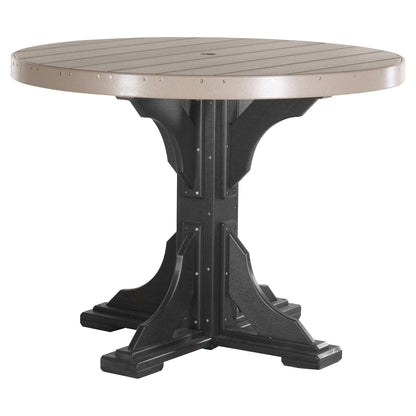 Luxcraft Poly Composite Round Outdoor Counter Table