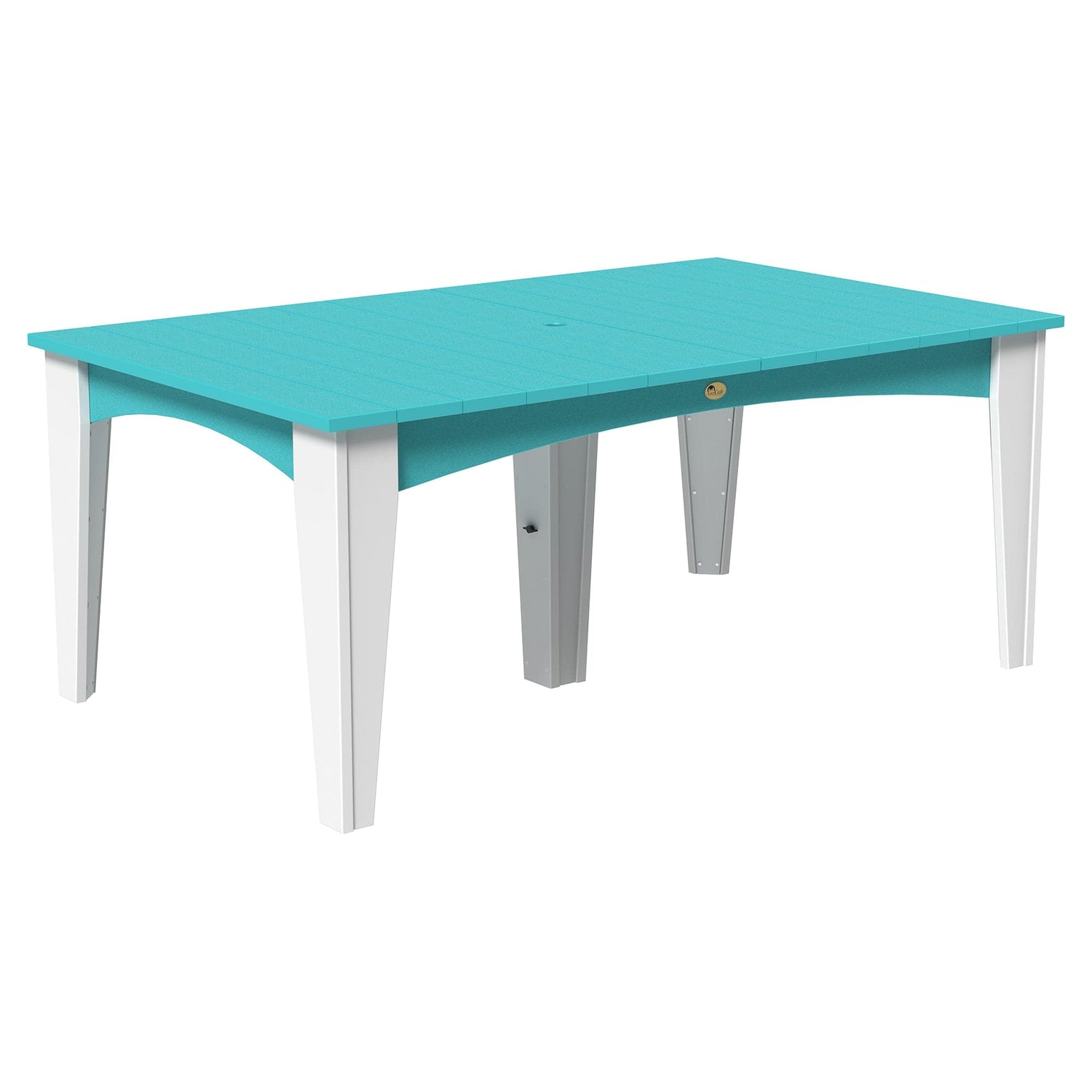 Luxcraft Poly Lumber Island Rectangular Dining Table