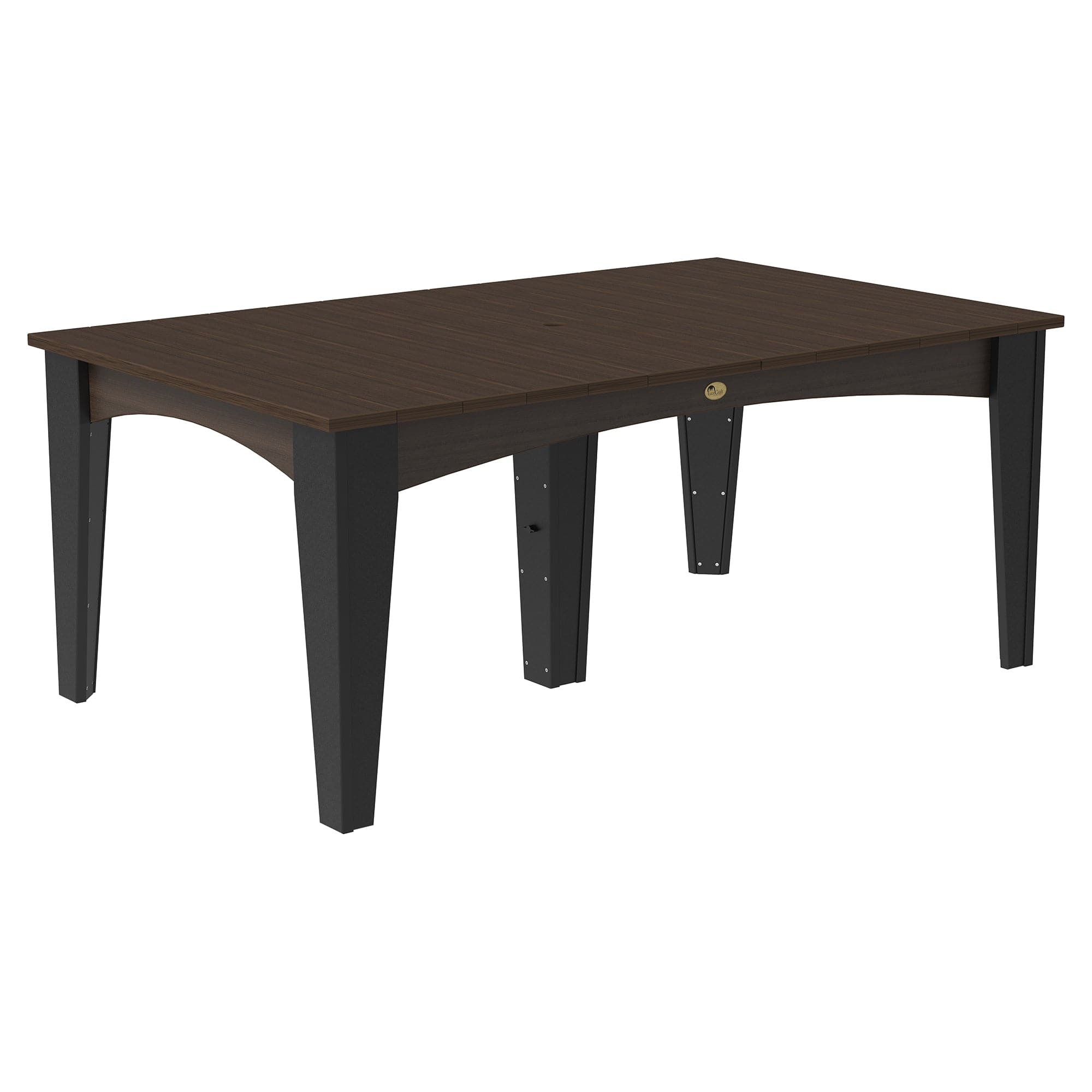 Luxcraft Poly Lumber Island Rectangular Dining Table