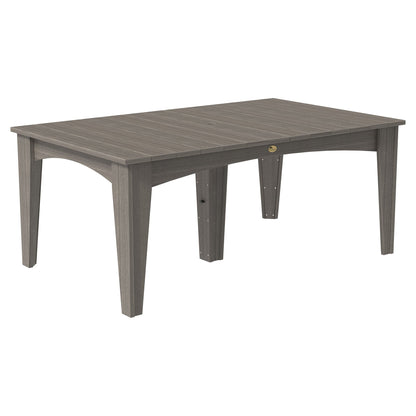 Luxcraft Poly Lumber Island Rectangular Dining Table