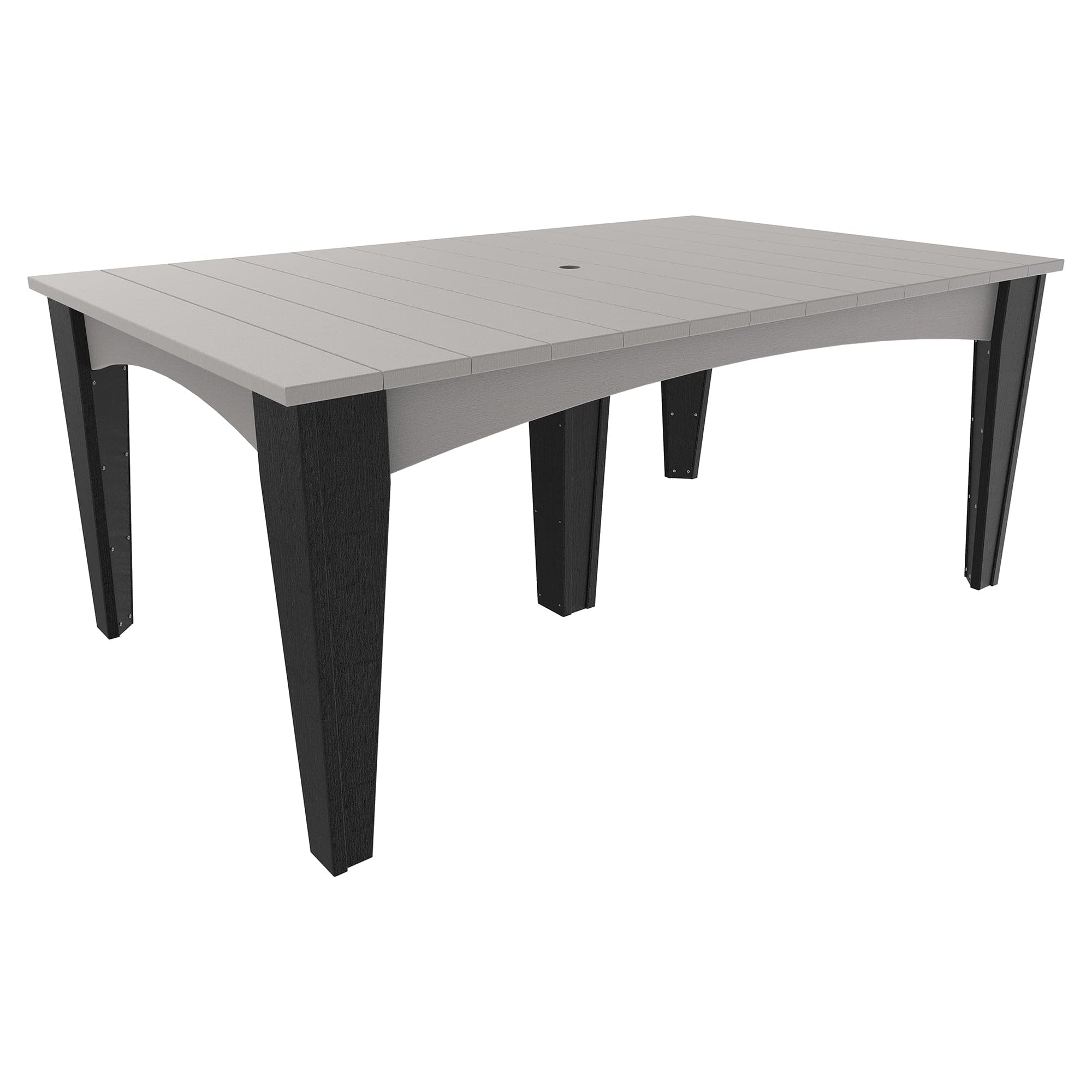 Luxcraft Poly Lumber Island Rectangular Dining Table