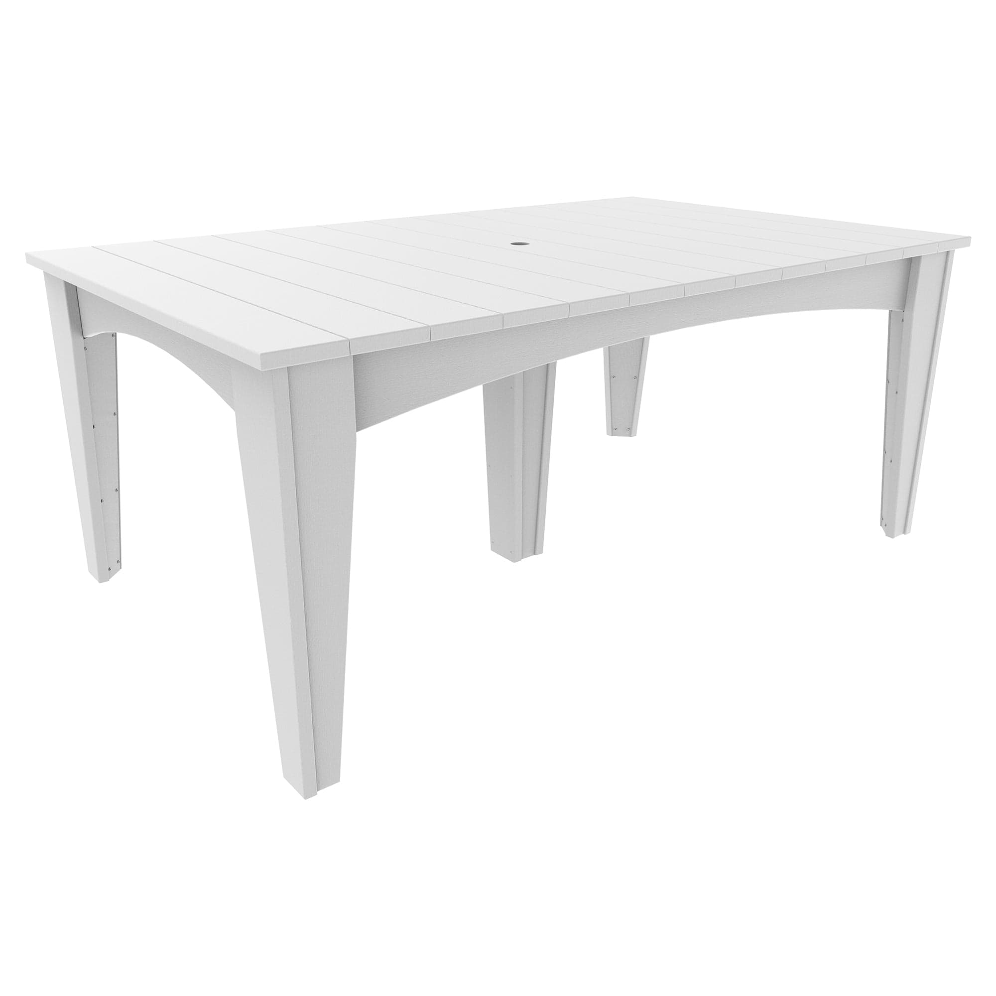 Luxcraft Poly Lumber Island Rectangular Dining Table