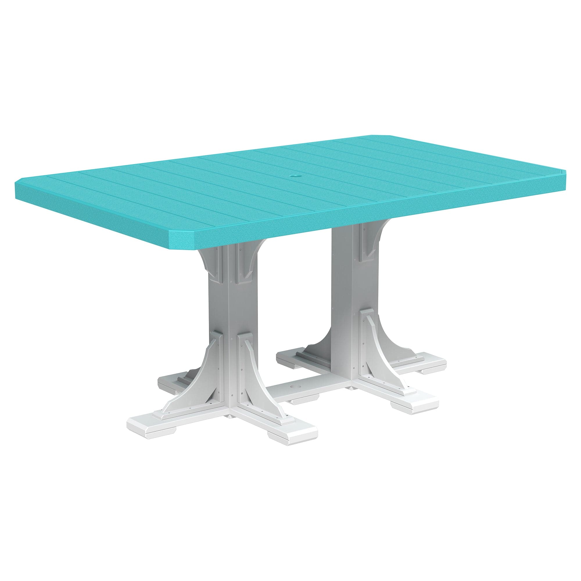 Poly Counter Table Luxcraft Rectangular Poly Counter-Height Dining Table – Amish Lane