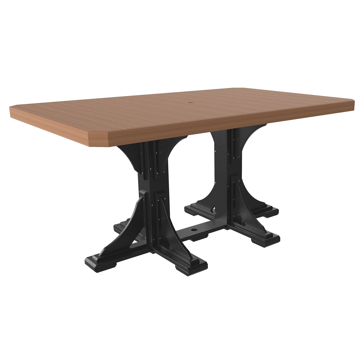 Luxcraft Rectangular Poly Counter-Height Dining Table