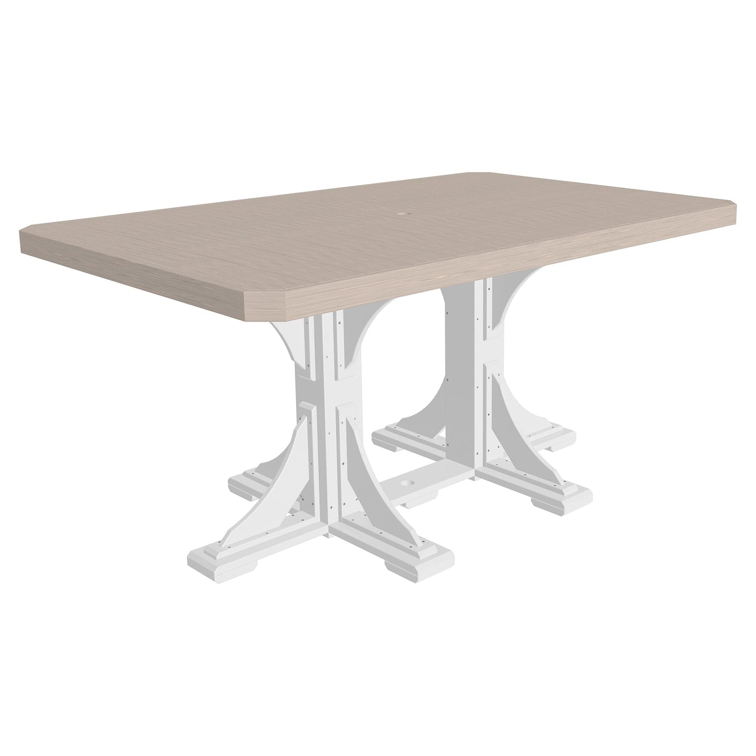 Luxcraft Rectangular Poly Counter-Height Dining Table