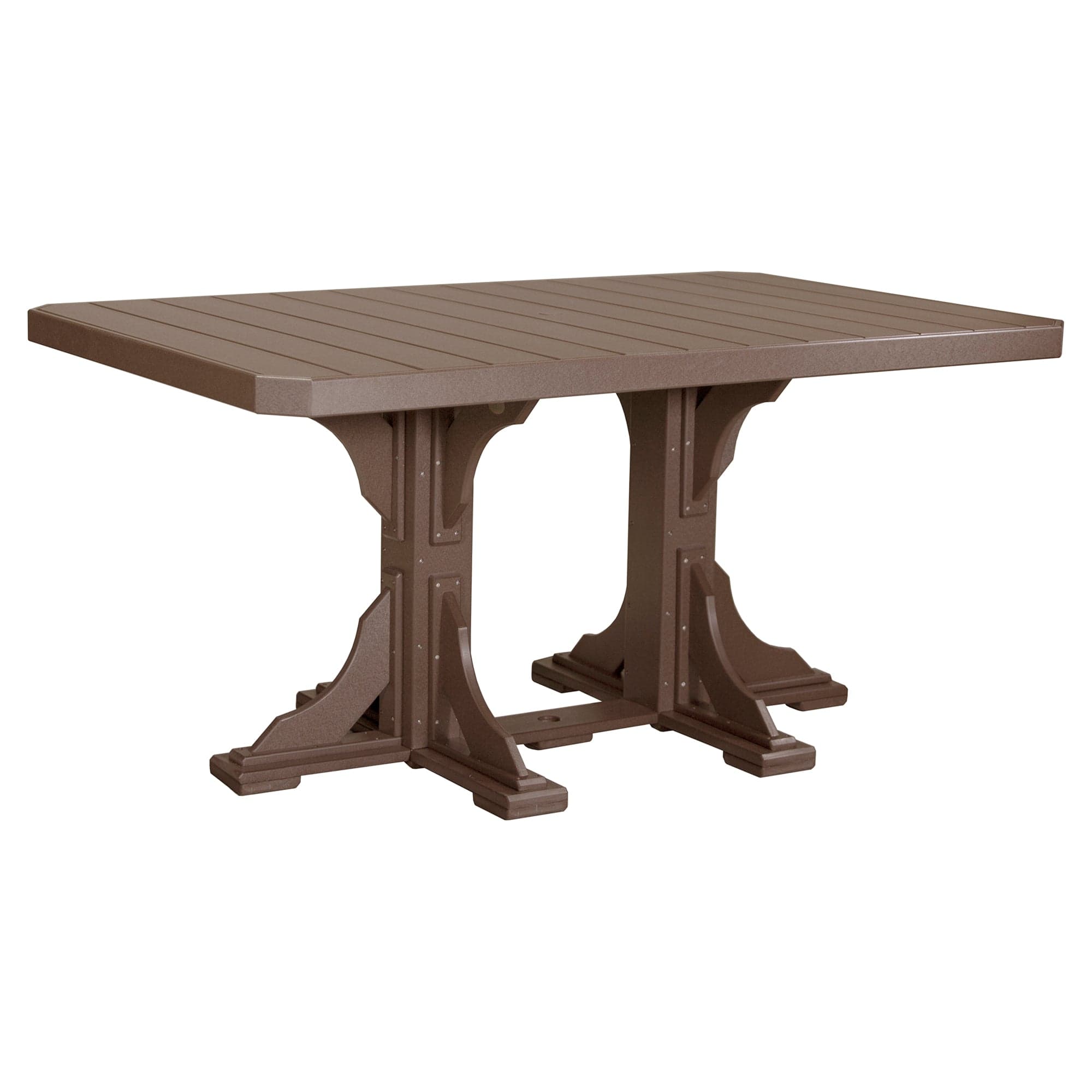 Luxcraft Rectangular Poly Counter-Height Dining Table
