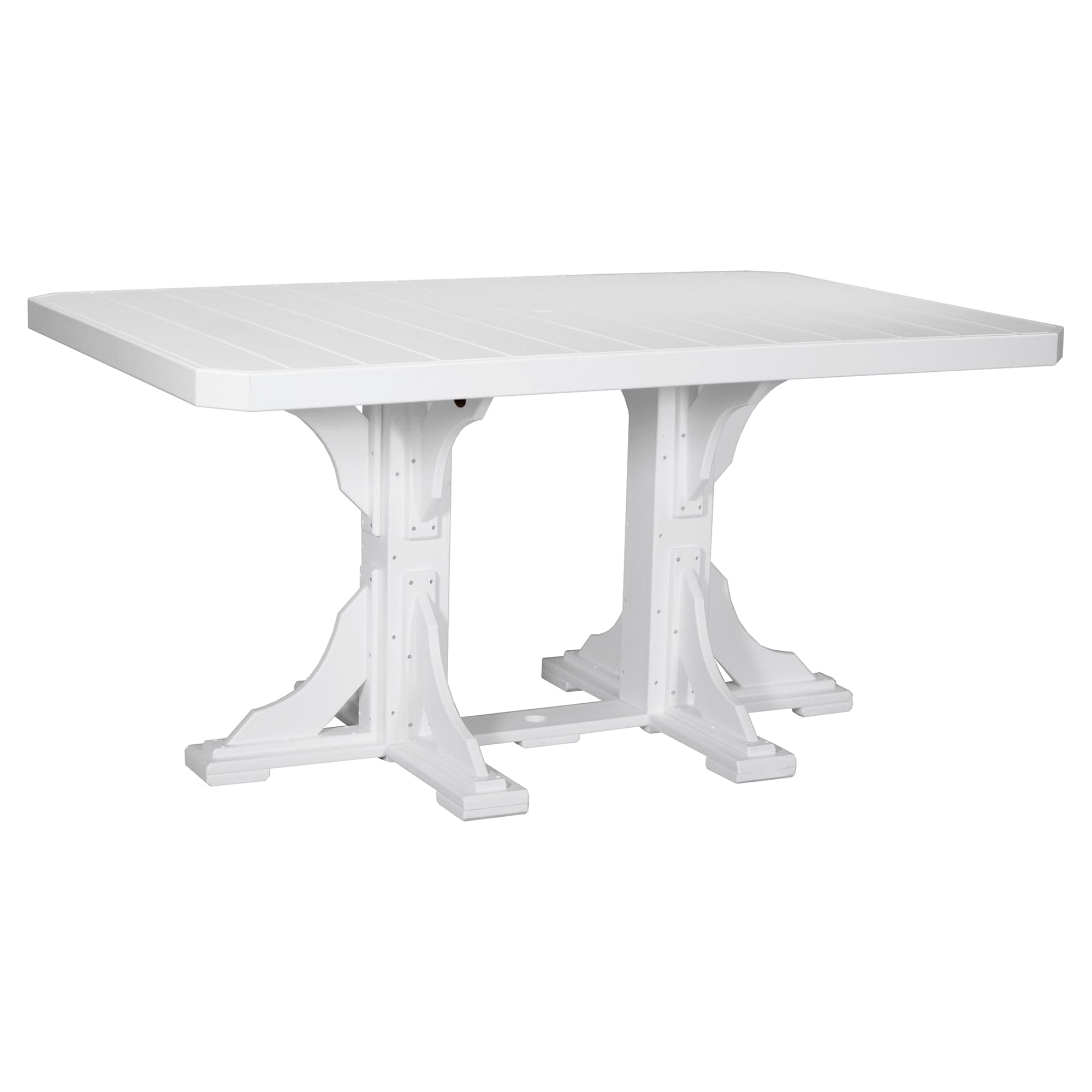 Luxcraft Rectangular Poly Counter-Height Dining Table