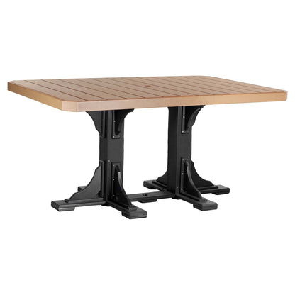 Luxcraft Rectangular Poly Bar-Height Dining Table