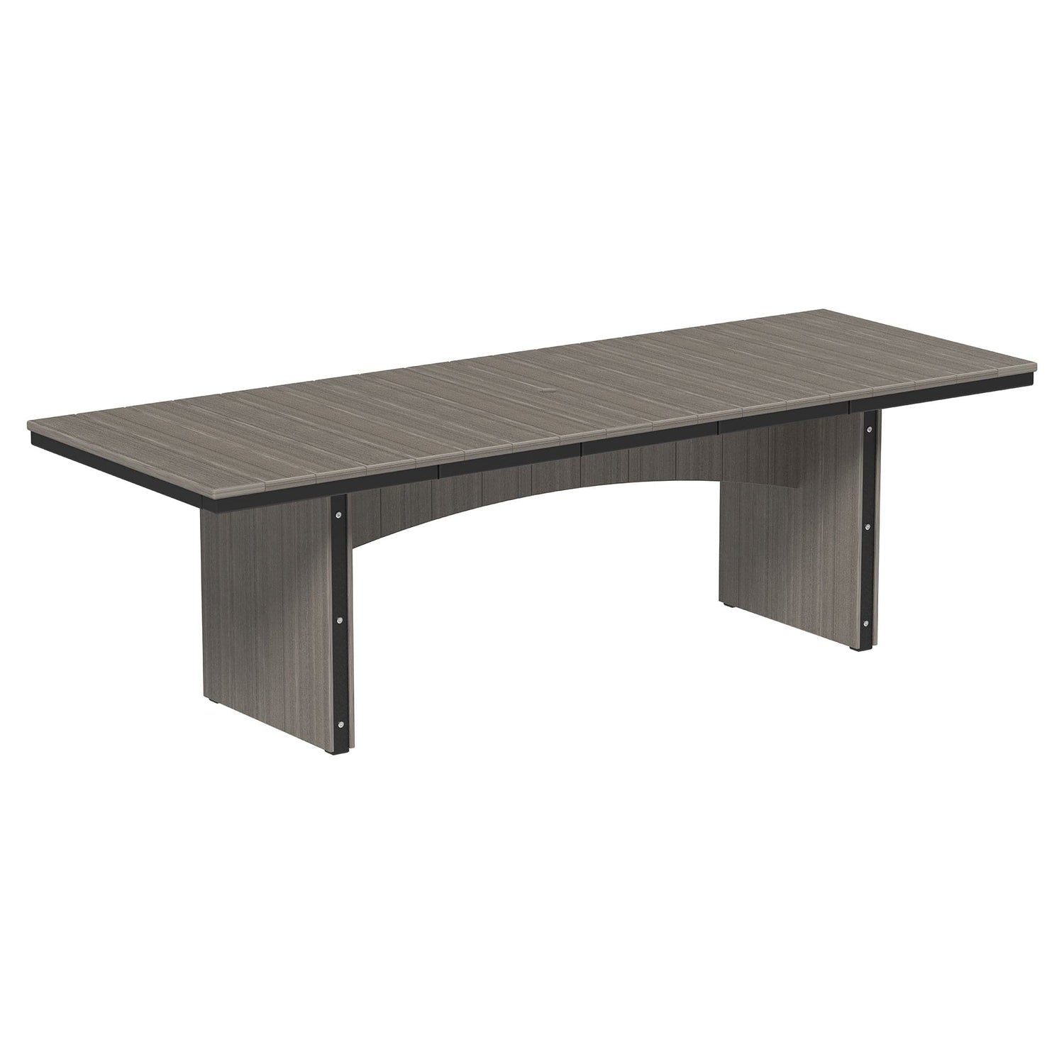 Luxcraft Urban 8-Person Rectangular Poly Dining Table &amp; Chair Set