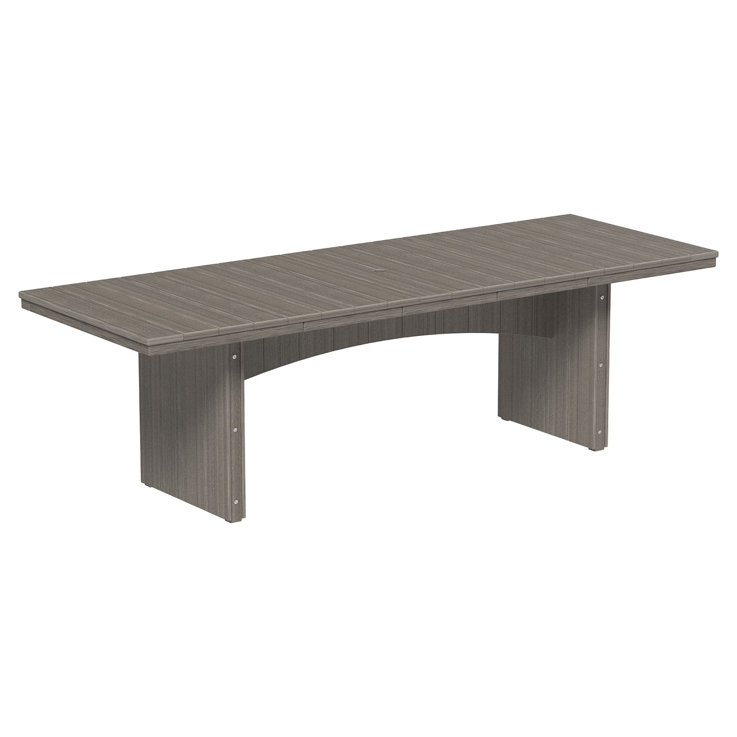 Luxcraft Urban 8-Person Rectangular Poly Dining Table &amp; Chair Set