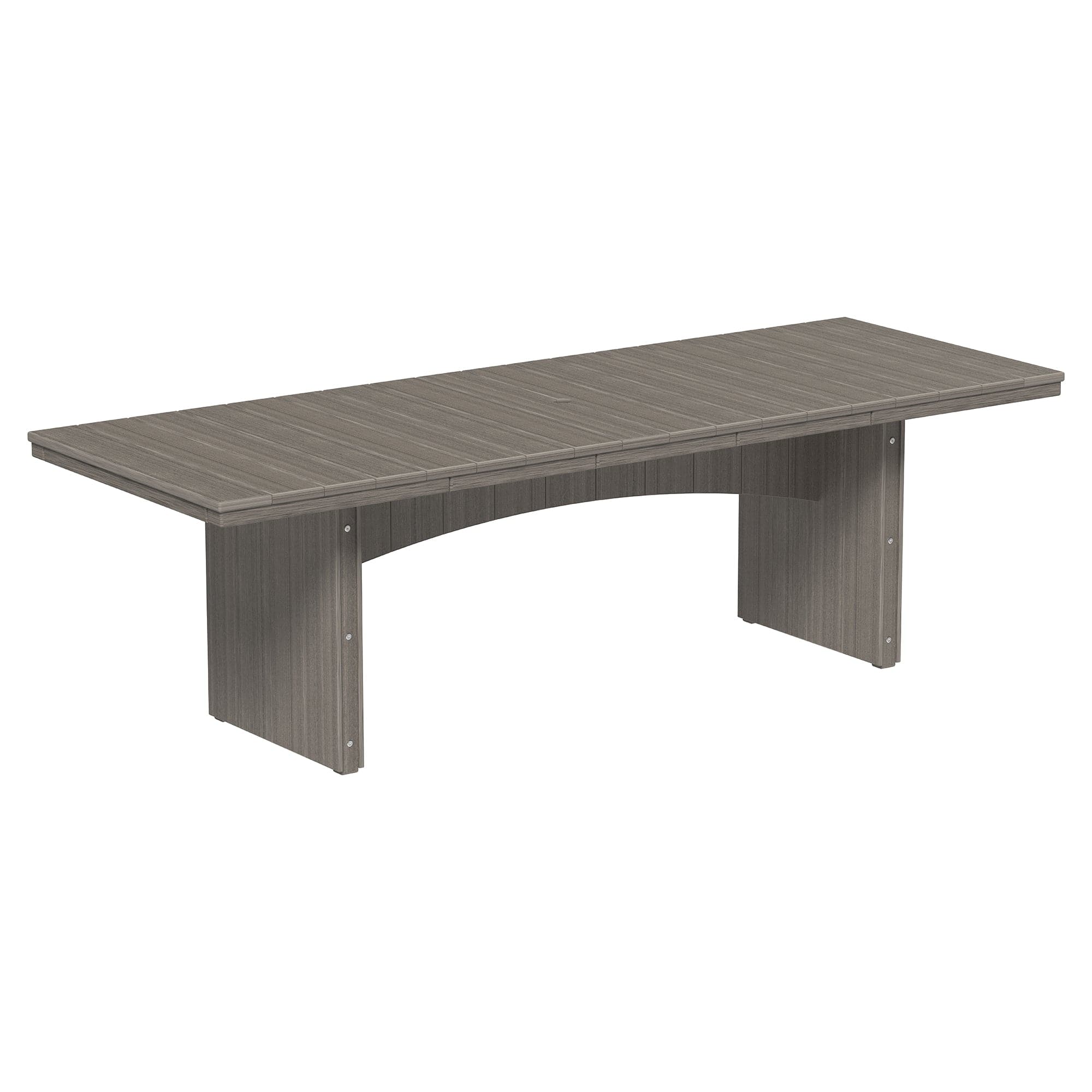 Luxcraft Urban 8-Person Rectangular Poly Dining Table &amp; Chair Set