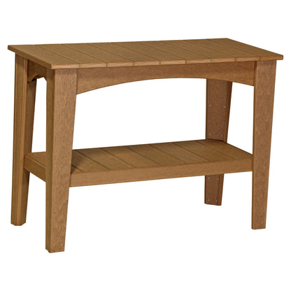 Luxcraft Poly Lumber Island Buffet Table