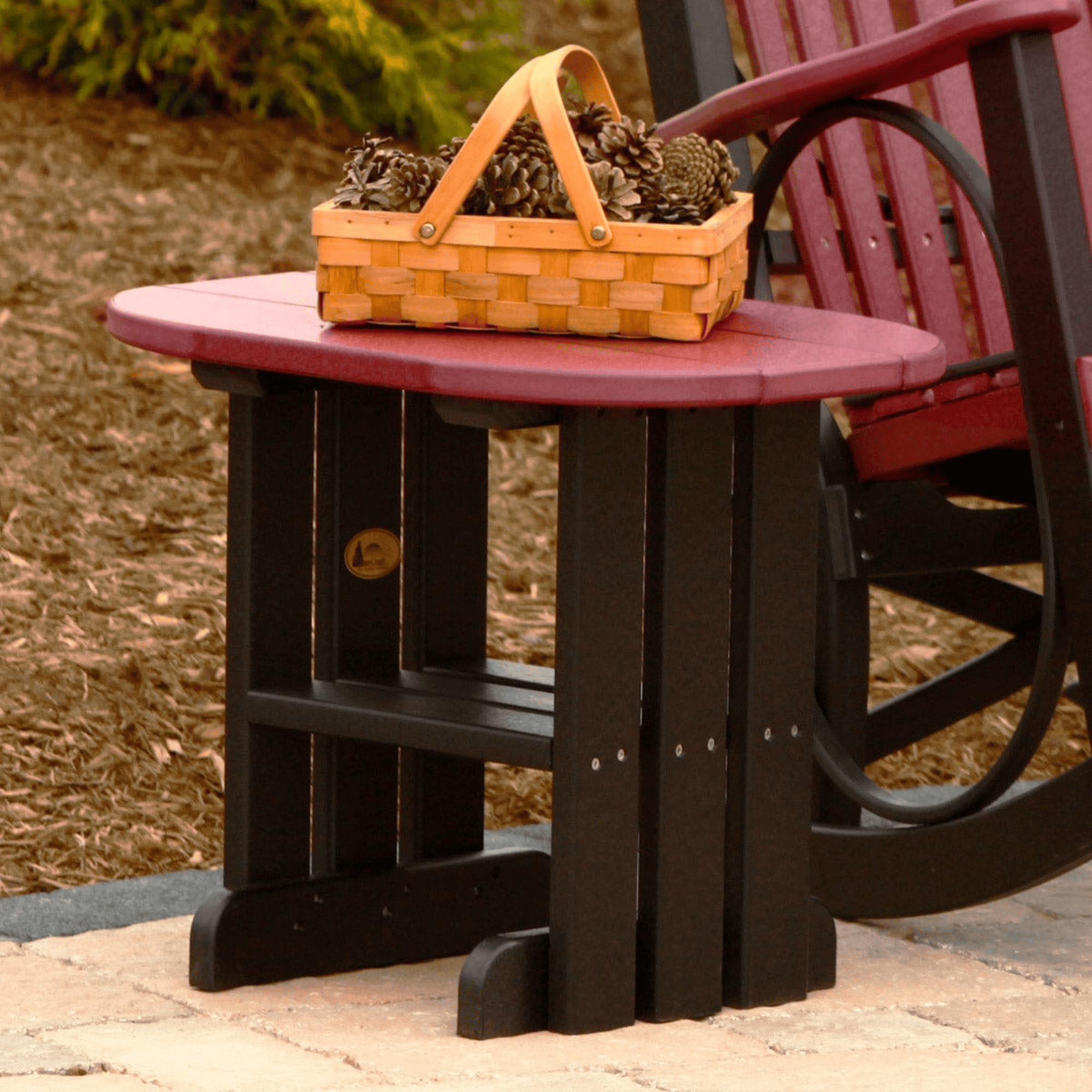 LuxCraft Poly Lumber Outdoor End Table