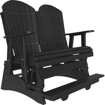 LuxCraft Adirondack 4-Foot Poly Composite Balcony Patio Glider