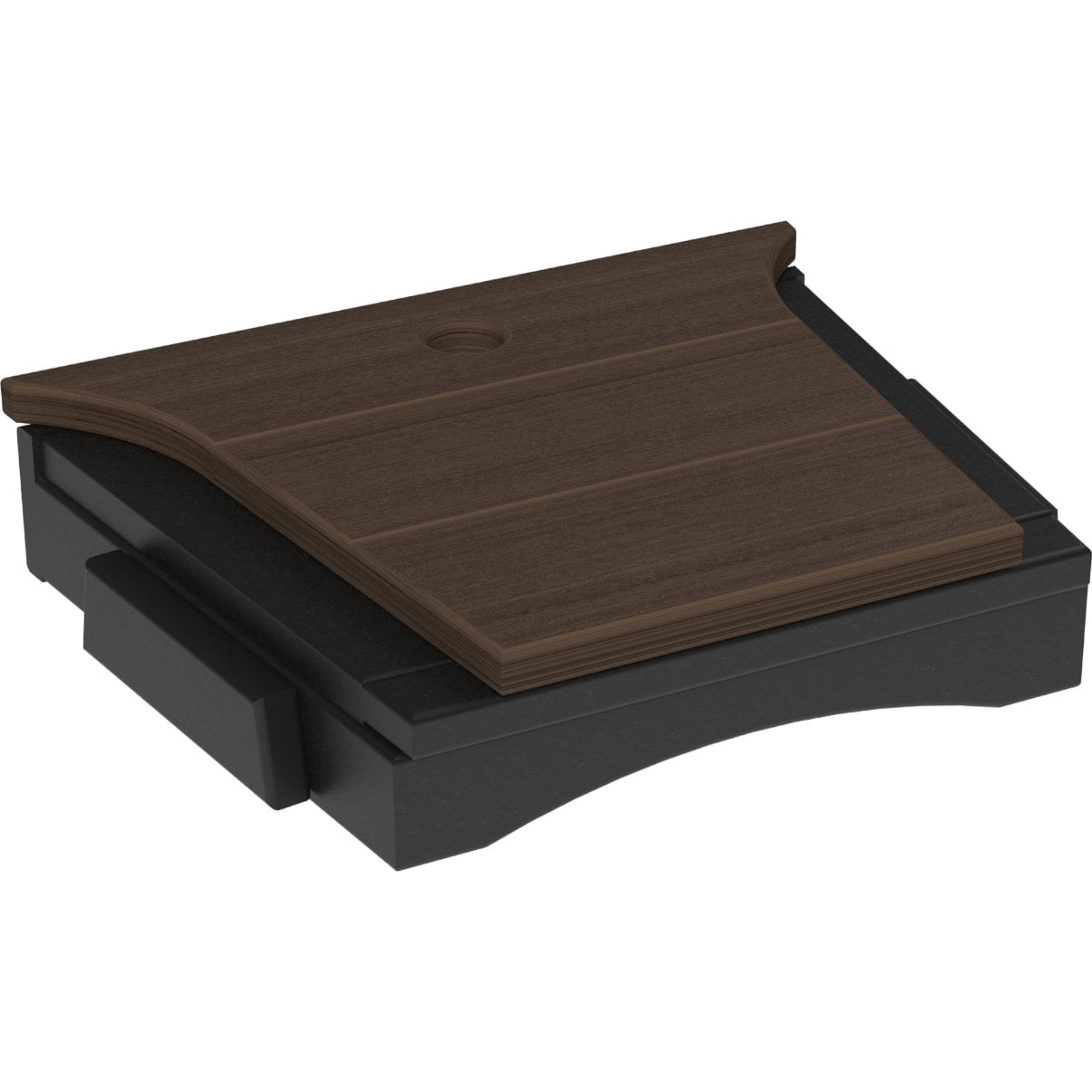 LuxCraft Poly Composite Balcony Tete-a-Tete Table
