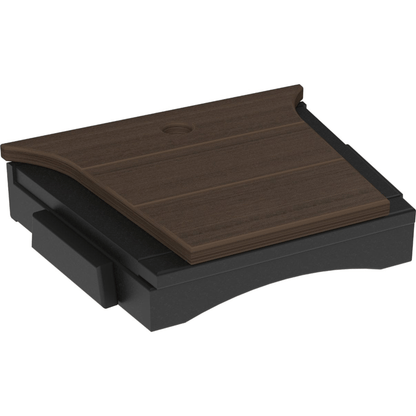 LuxCraft Poly Composite Balcony Tete-a-Tete Table