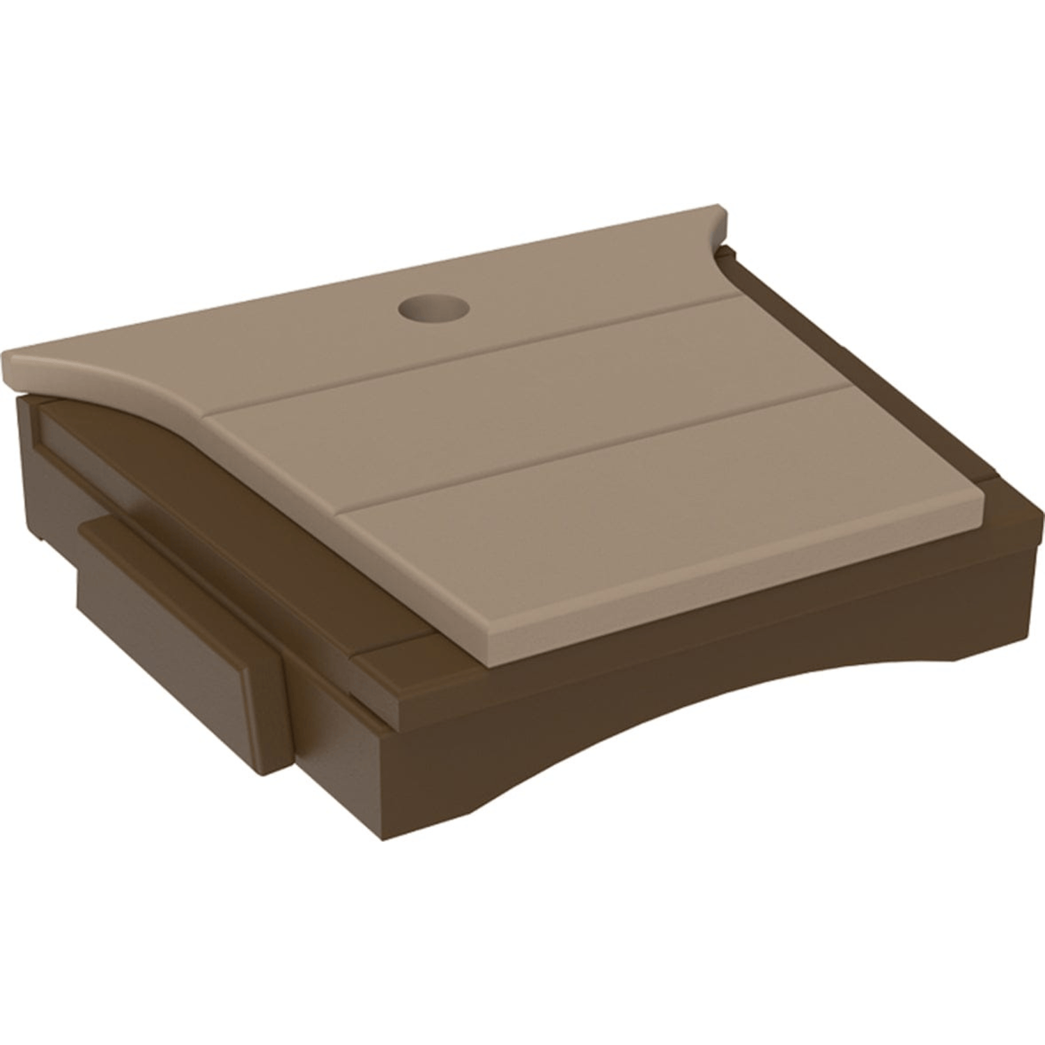 LuxCraft Poly Composite Balcony Tete-a-Tete Table
