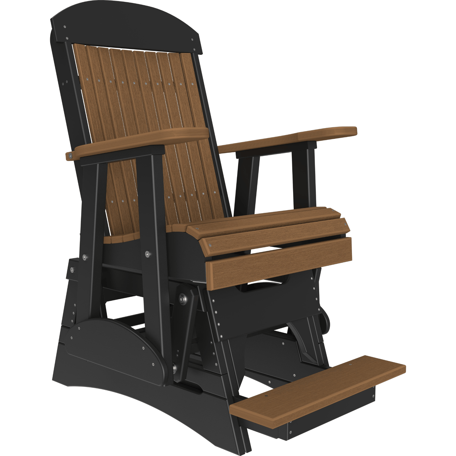 LuxCraft Classic Poly Composite Balcony Glider Chair